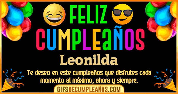 Feliz Cumpleaños Leonilda